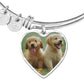 Heart Photo Bangle