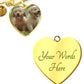 Heart Photo Bangle