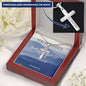 Personalized Stainless Steel Cross Necklace