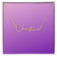 Personalized Signature Name Necklace