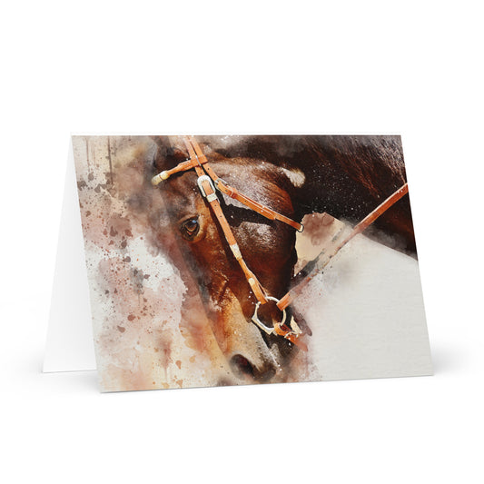 Horse Greeting card