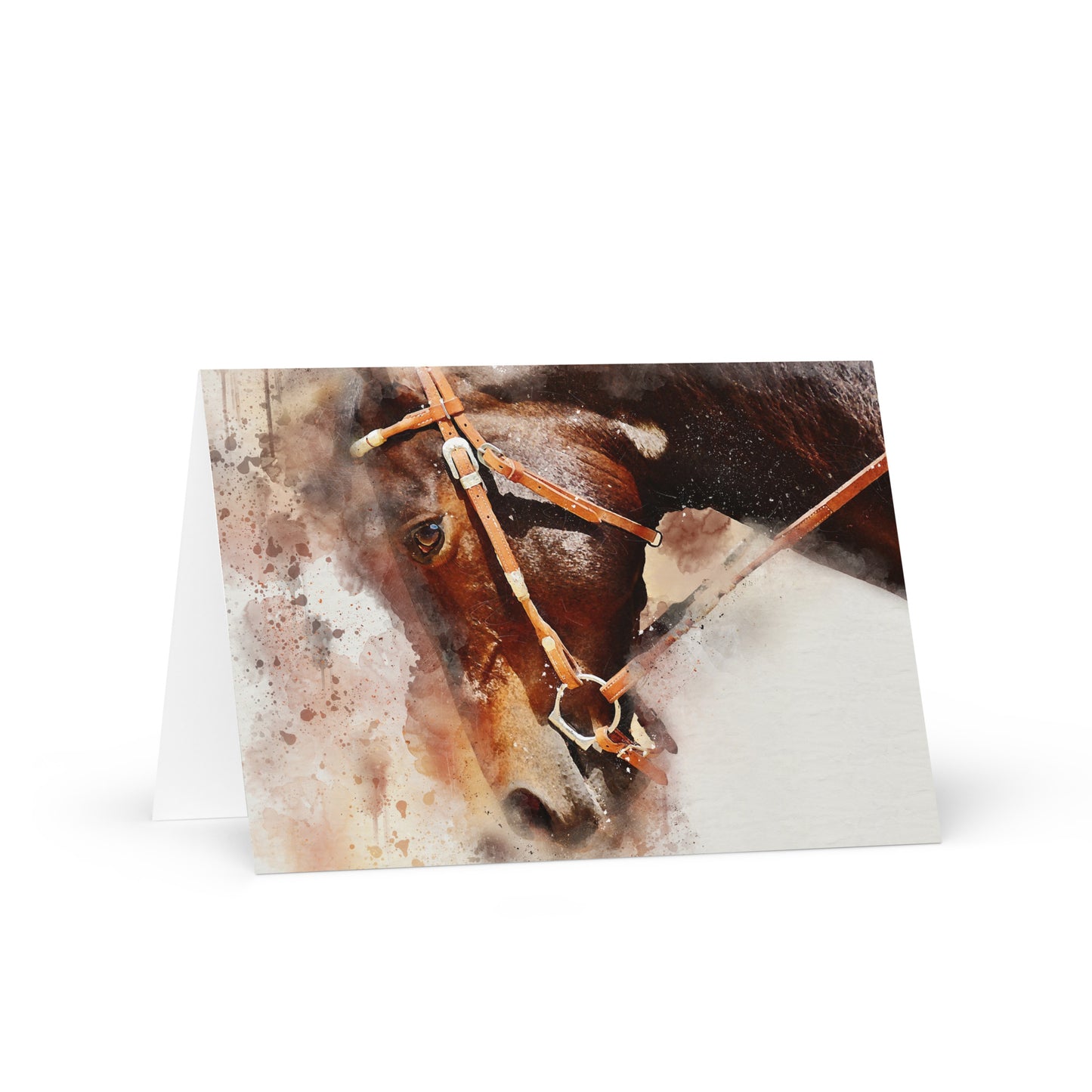 Horse Greeting card